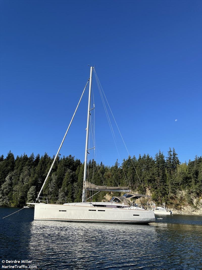 at last (Sailing vessel) - IMO , MMSI 316033885 under the flag of Canada