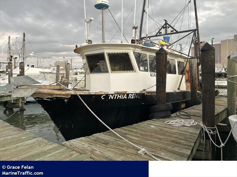 cynthia renee (Fishing vessel) - IMO , MMSI 366408210, Call Sign WCY5776 under the flag of United States (USA)