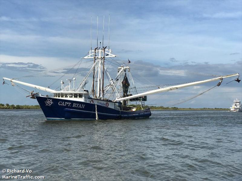 capt ryan (Fishing vessel) - IMO , MMSI 367611160, Call Sign WDH3811 under the flag of United States (USA)