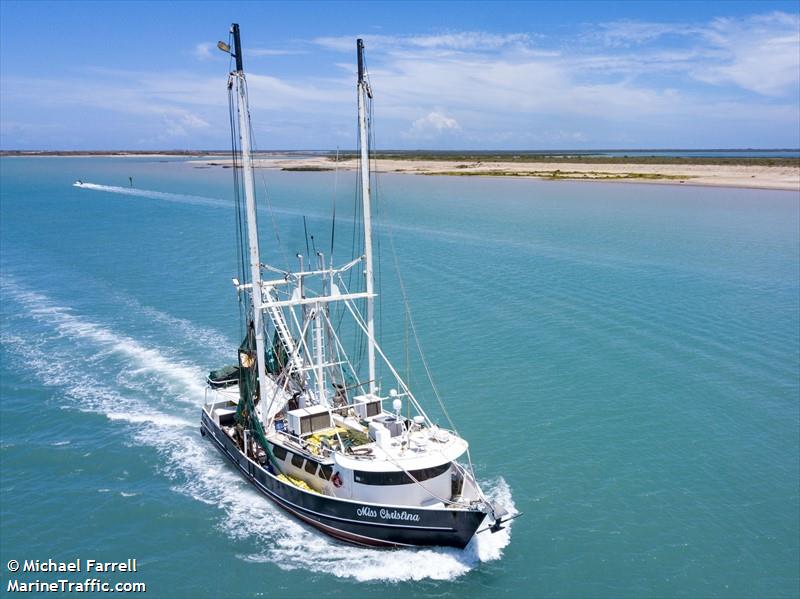miss christina (Fishing vessel) - IMO , MMSI 367627860, Call Sign WDH5427 under the flag of United States (USA)