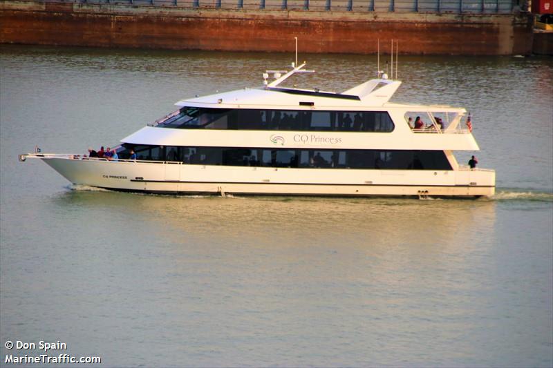 cq princess (Passenger ship) - IMO , MMSI 367721790, Call Sign WD16746 under the flag of United States (USA)
