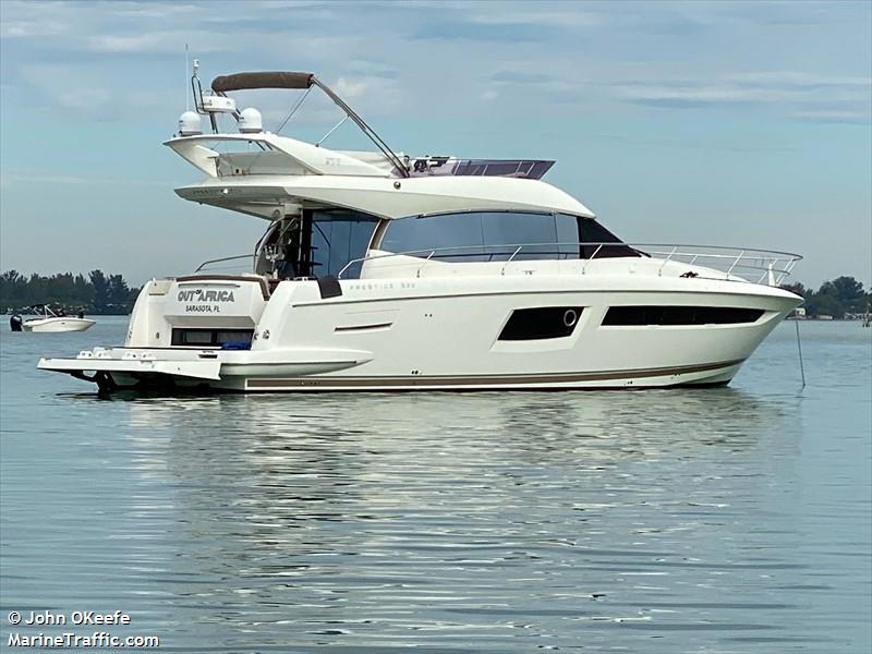 out of africa (Pleasure craft) - IMO , MMSI 368100180, Call Sign WDK9075 under the flag of United States (USA)