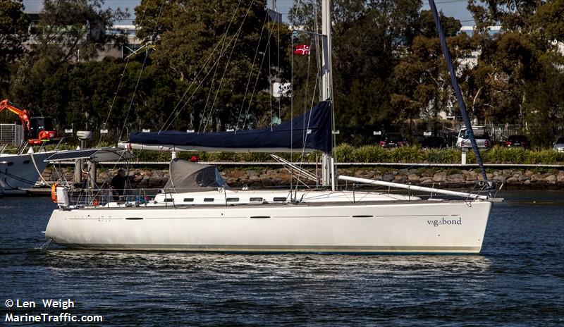vagabond s477 (Sailing vessel) - IMO , MMSI 503013400, Call Sign VJN4543 under the flag of Australia