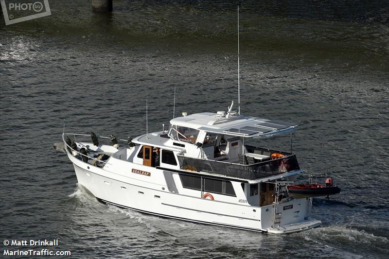 mv sealeaf (Pleasure craft) - IMO , MMSI 503080350, Call Sign SEALEAF under the flag of Australia