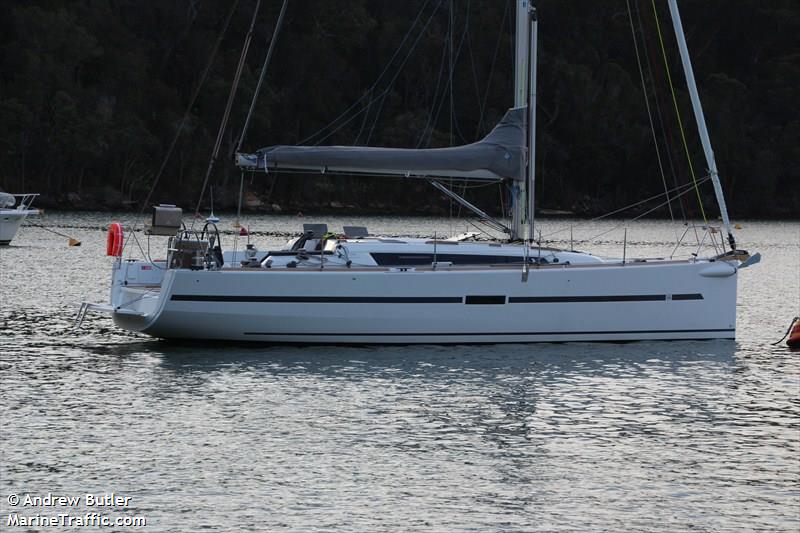 42 south (Sailing vessel) - IMO , MMSI 503694300, Call Sign 57691 under the flag of Australia