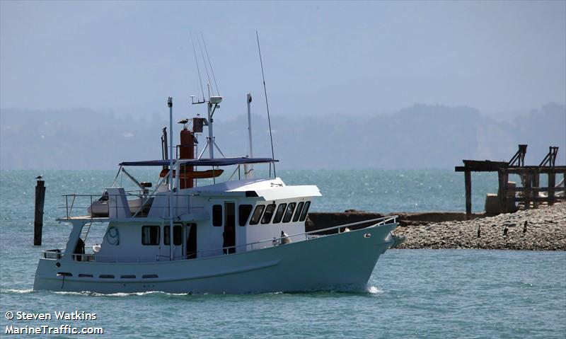 rising sun (Pleasure craft) - IMO , MMSI 512004187, Call Sign ZMG2906 under the flag of New Zealand
