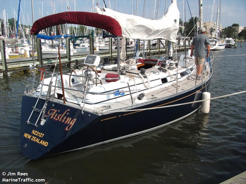 aisling (Pleasure craft) - IMO , MMSI 512004510, Call Sign ZMU6885 under the flag of New Zealand