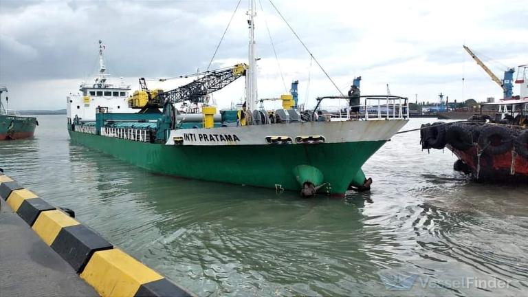 km.inti pratama (Cargo ship) - IMO , MMSI 525024404 under the flag of Indonesia
