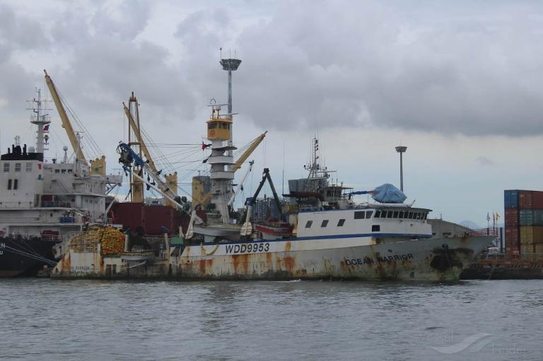 ocean warrior (Fishing Vessel) - IMO 9097317, MMSI 544131120, Call Sign C2BG2 under the flag of Nauru