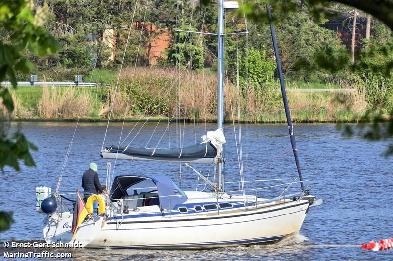 canata (Sailing vessel) - IMO , MMSI 211152800, Call Sign DD8711 under the flag of Germany