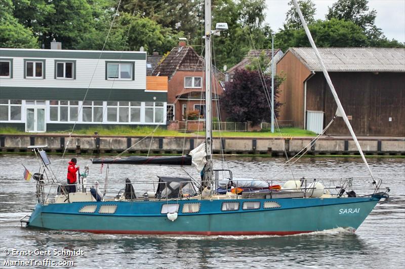 sarai (Sailing vessel) - IMO , MMSI 211719280, Call Sign DF8952 under the flag of Germany