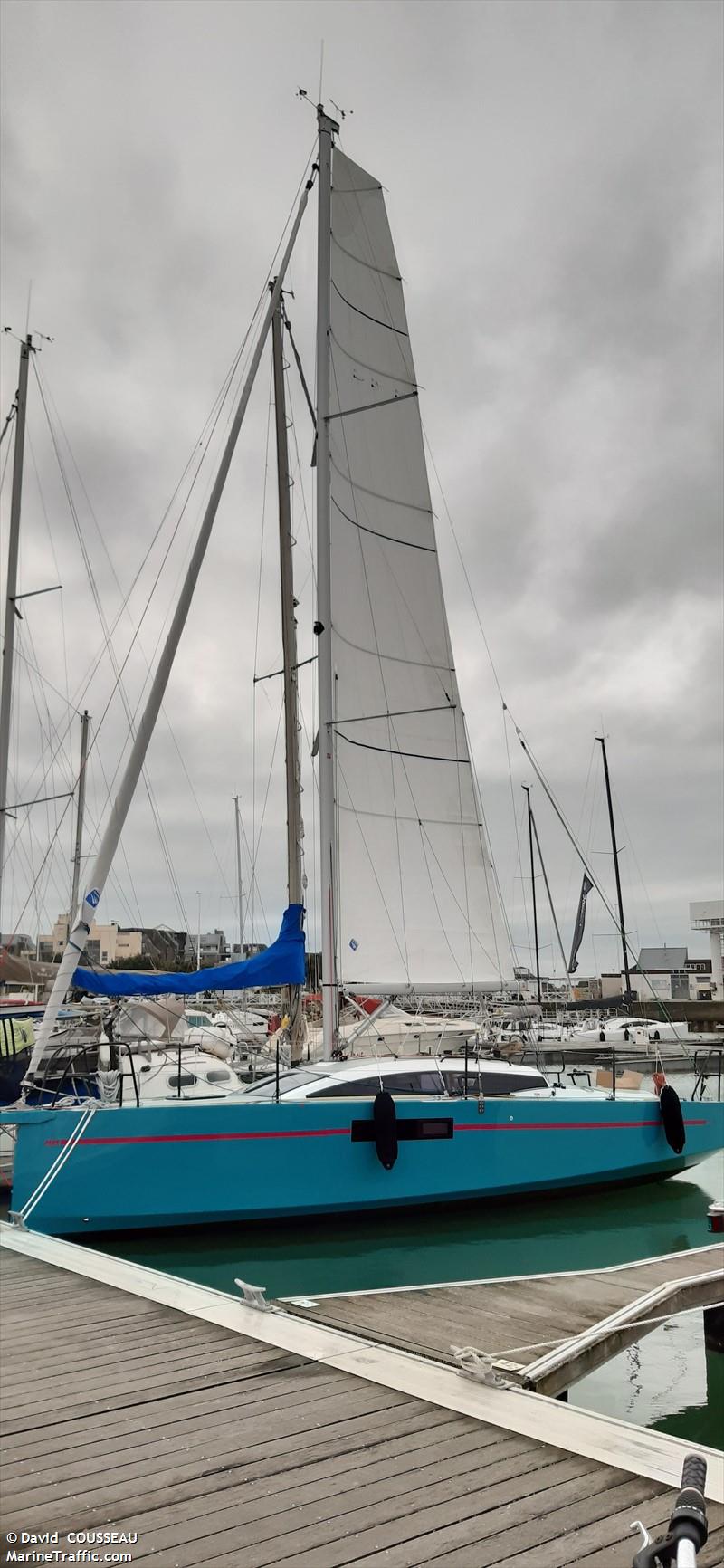 aura (Sailing vessel) - IMO , MMSI 227962120, Call Sign FAG6684 under the flag of France