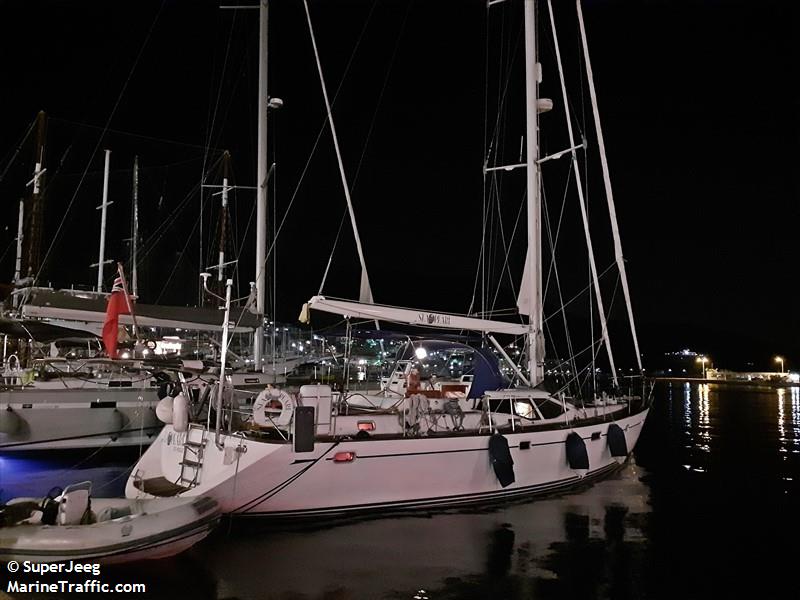sea pearl of poole (Sailing vessel) - IMO , MMSI 235033238, Call Sign MLLD7 under the flag of United Kingdom (UK)