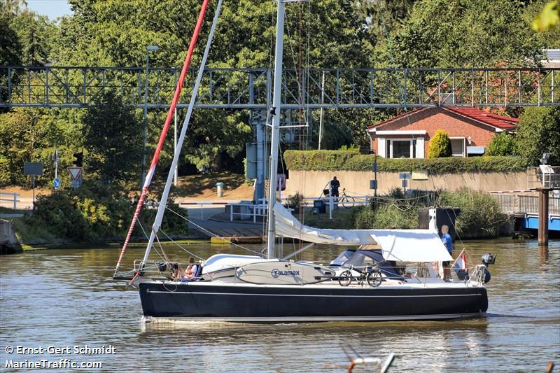brany (Pleasure craft) - IMO , MMSI 244750386, Call Sign PI9692 under the flag of Netherlands