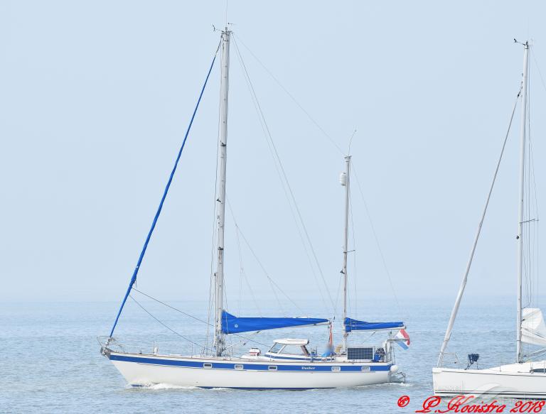 dasher (Unknown) - IMO , MMSI 244830854, Call Sign PI9349 under the flag of Netherlands