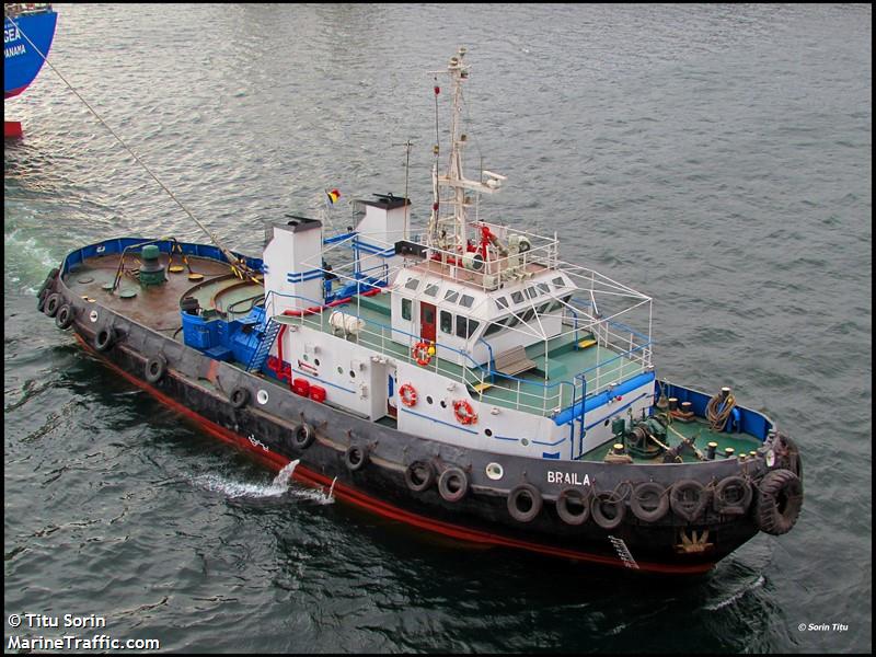 braila (Tug) - IMO , MMSI 264900275 under the flag of Romania