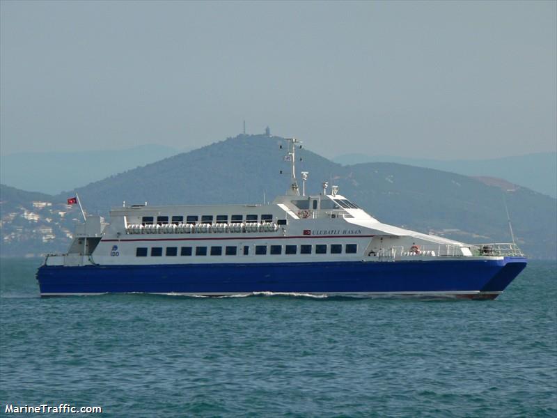 ulubatli hasan (HSC) - IMO , MMSI 271002474, Call Sign TCAK4 under the flag of Turkey