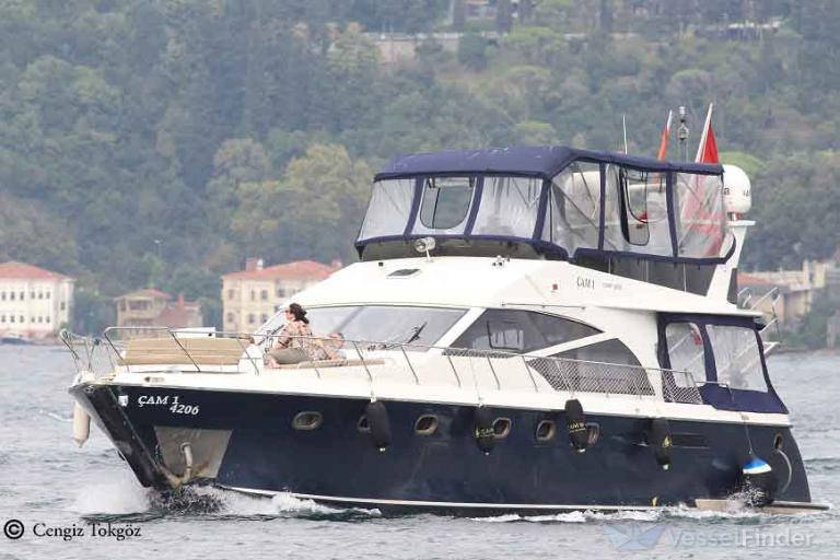 cam 1 (Pleasure craft) - IMO , MMSI 271020087, Call Sign YM3533 under the flag of Turkey
