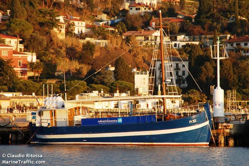 meja (Passenger ship) - IMO , MMSI 278600000, Call Sign S5P2301 under the flag of Slovenia