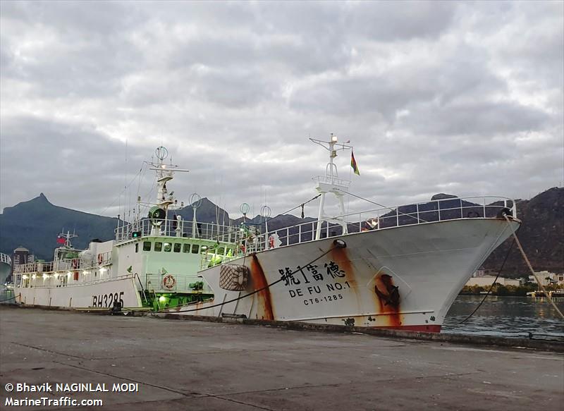 de fu no.1 (Fishing vessel) - IMO , MMSI 416059700, Call Sign BH3285 under the flag of Taiwan