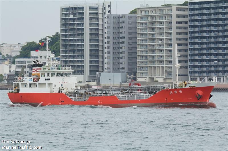 meiryu maru (Tanker) - IMO , MMSI 431501834, Call Sign JD2158 under the flag of Japan