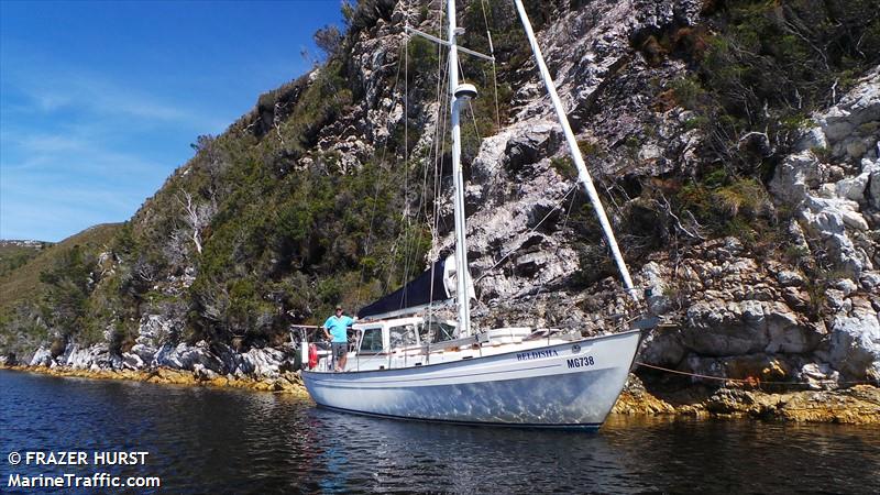 beldisha (Sailing vessel) - IMO , MMSI 503044910 under the flag of Australia