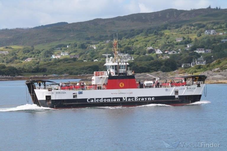 loch bhrusda (Passenger/Ro-Ro Cargo Ship) - IMO 9129483, MMSI 232002598, Call Sign MVFP9 under the flag of United Kingdom (UK)