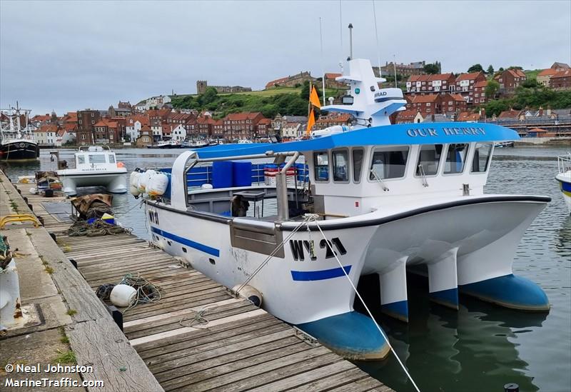 our henry (Fishing vessel) - IMO , MMSI 232032185, Call Sign MIMC8 under the flag of United Kingdom (UK)