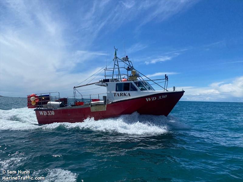 mfv tarka (Fishing vessel) - IMO , MMSI 250005492, Call Sign EIVB7 under the flag of Ireland