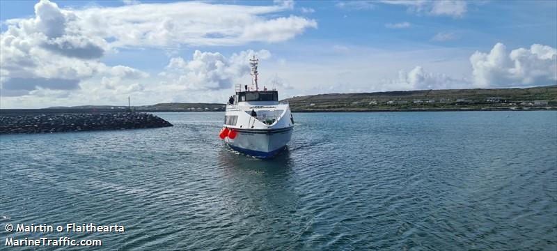 saoirse na farraige (Passenger Ship) - IMO 9880881, MMSI 250005815 under the flag of Ireland