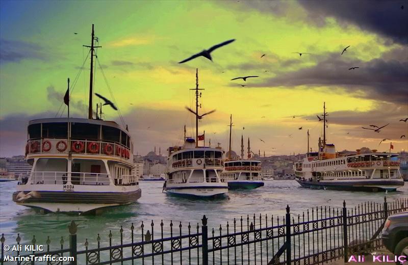 moda (Passenger ship) - IMO , MMSI 271002524, Call Sign TC5878 under the flag of Turkey