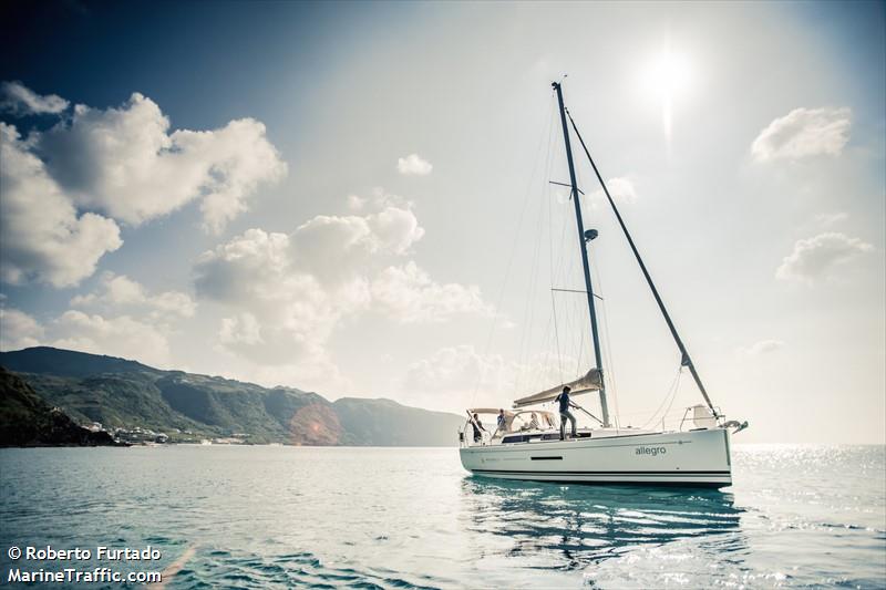 allegro (Sailing vessel) - IMO , MMSI 204812590, Call Sign CRA6914 under the flag of Azores