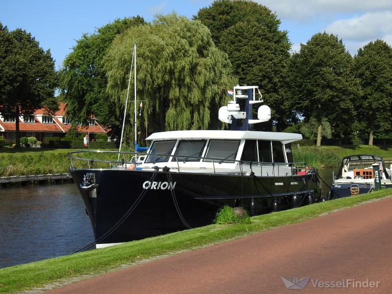 orion (Pleasure craft) - IMO , MMSI 205515500, Call Sign OS5155 under the flag of Belgium
