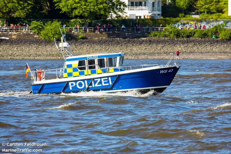 ws43 (Pleasure craft) - IMO , MMSI 211670840, Call Sign DF8285 under the flag of Germany