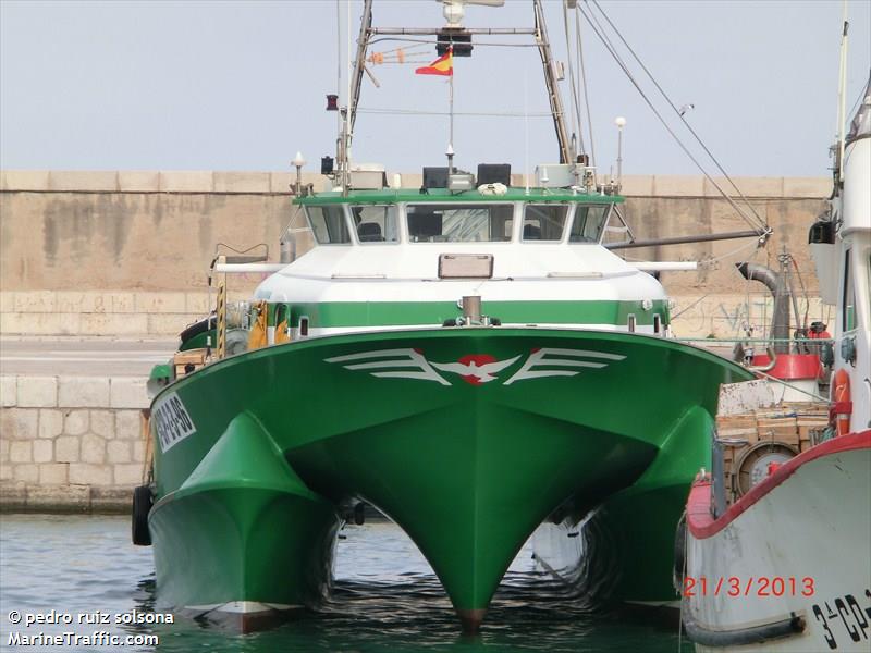 nuevo paloma divina (Fishing vessel) - IMO , MMSI 224018390, Call Sign EA3010 under the flag of Spain