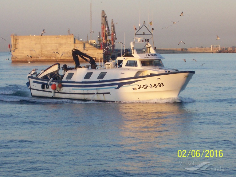 jaume (Fishing vessel) - IMO , MMSI 224099440 under the flag of Spain