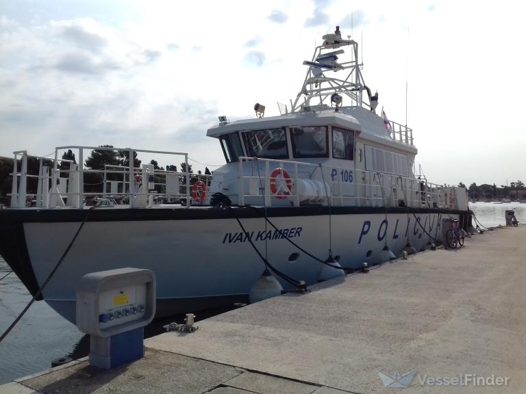 ivan kamber (Law enforcment) - IMO , MMSI 238497440, Call Sign 9AA8630 under the flag of Croatia