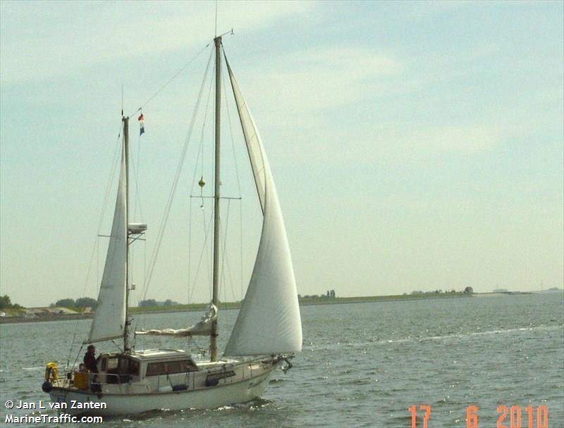 windemere (Sailing vessel) - IMO , MMSI 244730130, Call Sign PF3410 under the flag of Netherlands