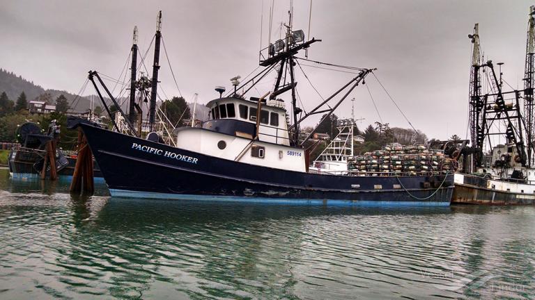 pacific hooker (Fishing vessel) - IMO , MMSI 367176750, Call Sign WDD6722 under the flag of United States (USA)