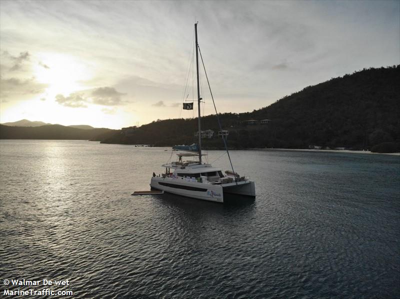 big nauti (Sailing vessel) - IMO , MMSI 378113393, Call Sign ZJL2478 under the flag of British Virgin Islands