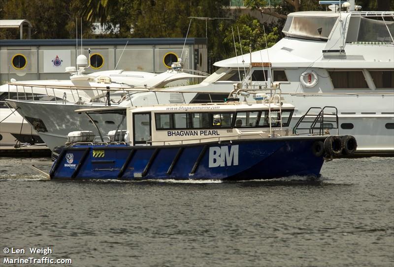 bhagwan pearl (-) - IMO , MMSI 503006960, Call Sign VHOI under the flag of Australia