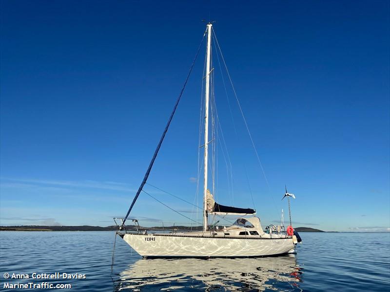 isbjorn (Sailing vessel) - IMO , MMSI 503041590 under the flag of Australia