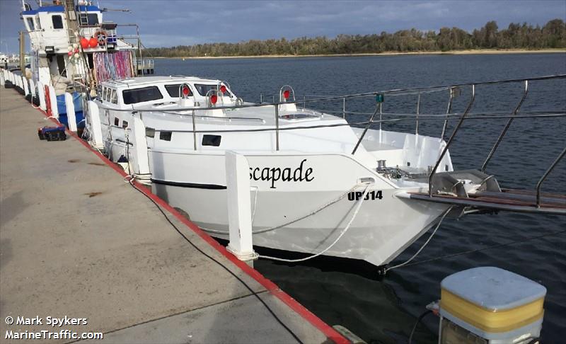 escapade (Sailing vessel) - IMO , MMSI 503091950, Call Sign UP314 under the flag of Australia