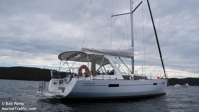 great white (Sailing vessel) - IMO , MMSI 503747200, Call Sign AHG988N under the flag of Australia