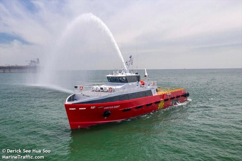 centus eight (Offshore Tug/Supply Ship) - IMO 9900423, MMSI 533132054, Call Sign 9M2249 under the flag of Malaysia