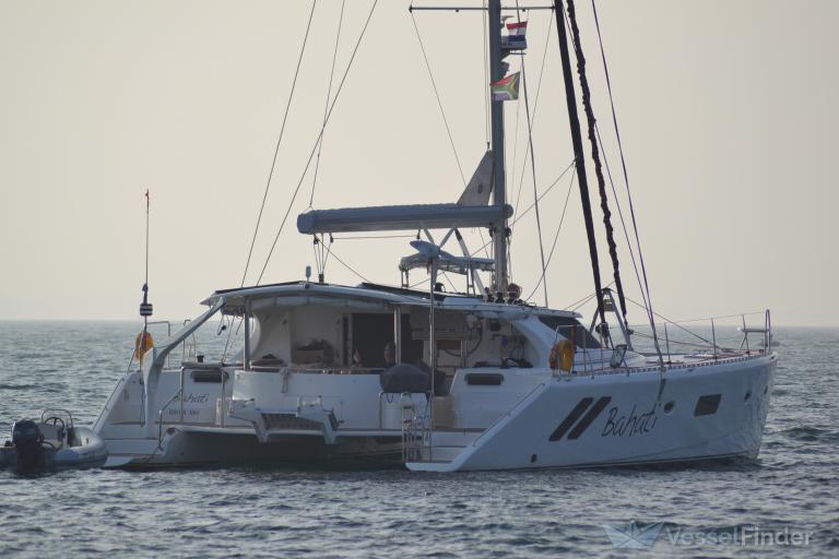 bahati (Sailing vessel) - IMO , MMSI 538071364, Call Sign V7A2136 under the flag of Marshall Islands