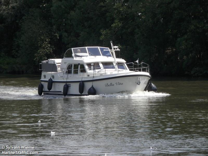 bella donna (Pleasure craft) - IMO , MMSI 205657500, Call Sign OS6575 under the flag of Belgium