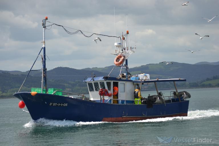 sabadeo (Fishing vessel) - IMO , MMSI 224215890, Call Sign EB5183 under the flag of Spain