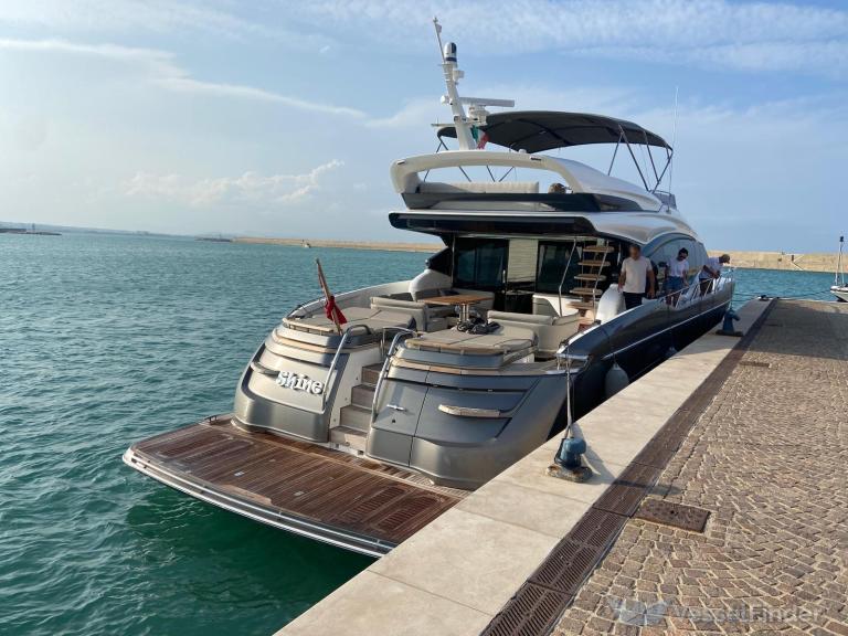 shine (Pleasure craft) - IMO , MMSI 232029295, Call Sign MHY04 under the flag of United Kingdom (UK)