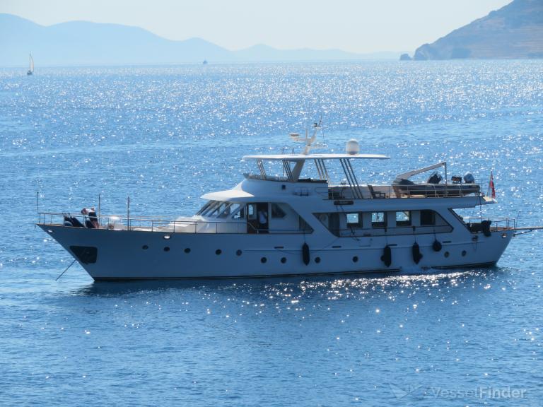 lady gigi (Pleasure craft) - IMO , MMSI 232294000, Call Sign MVPY4 under the flag of United Kingdom (UK)